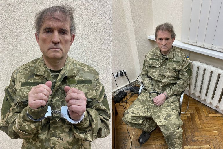 You are currently viewing زيلينسكي يعلن القبض على نائب أوكراني حليف لبوتين